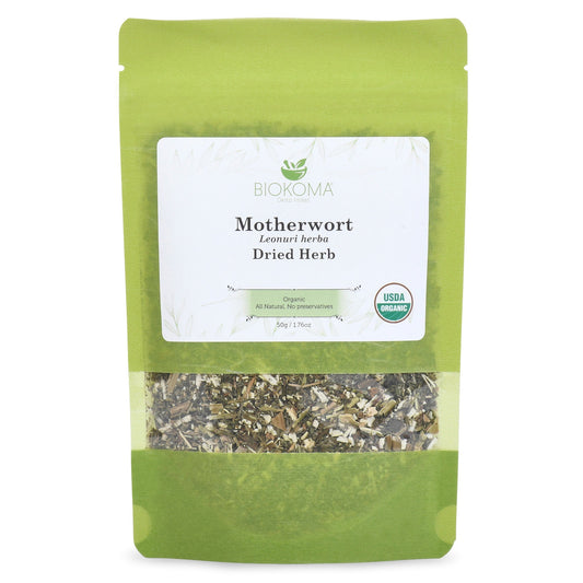 Motherwort (Leonuri herba) Organic Dried Herb 50g 1.76oz