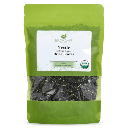 Nettle (Urticae folium) Organic Dried Leaves 50g 1.76oz