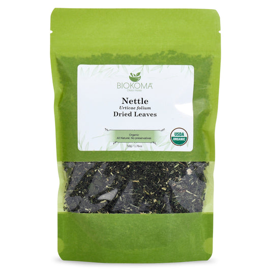 Nettle (Urticae folium) Organic Dried Leaves 50g 1.76oz