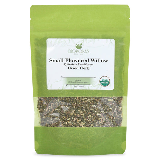 Small-Flowered Willow (Epilobium parviflorum) Organic Dried Herb 100g 3.55oz