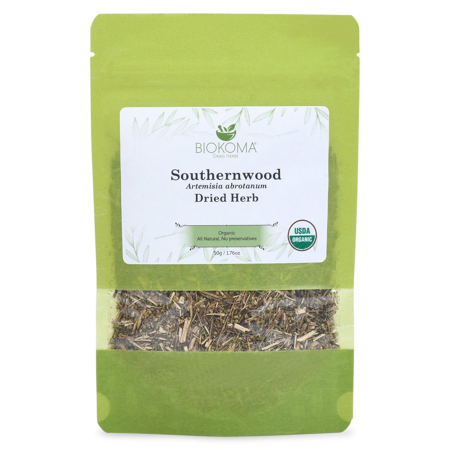 Southernwood (Artemisia abrotanum) Organic Dried Herb 50g 1.76oz