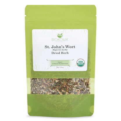 St. John’s Wort (Hyperici herba) Organic Dried Herb 50g 1.76oz