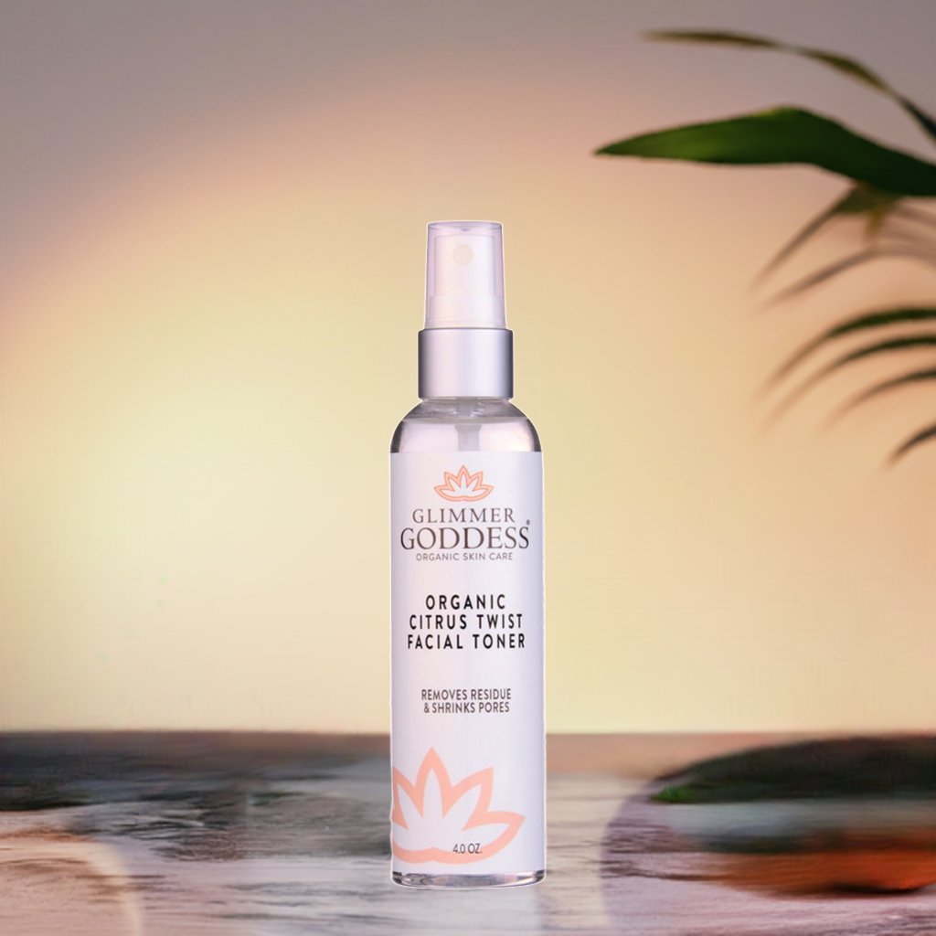 Organic Rose Water Citrus Twist Facial Toner