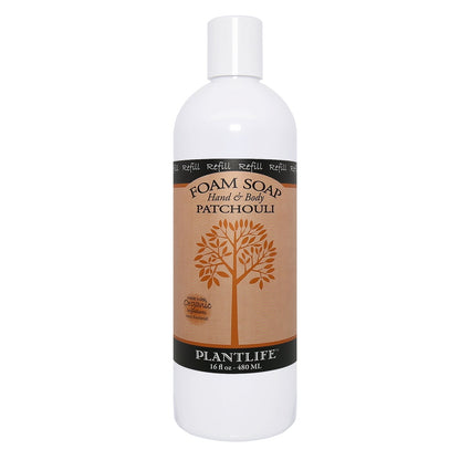 Patchouli Foam Soap Refill