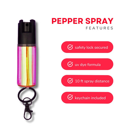 Pepper Spray + Keychain