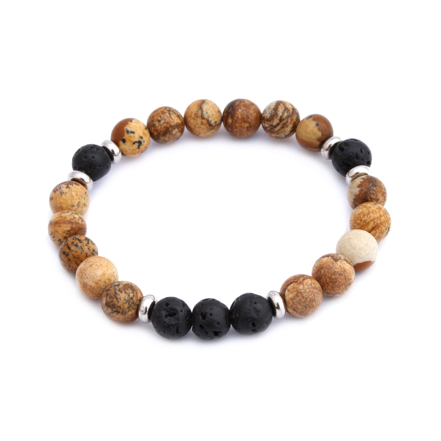 Brown Jasper Aromatherapy Bracelet