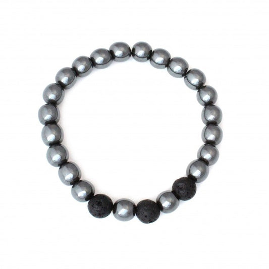 Hematite Aromatherapy Bracelet