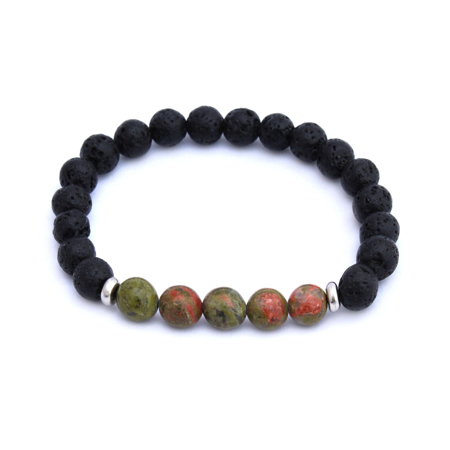 Autumn Jasper Aromatherapy Bracelet