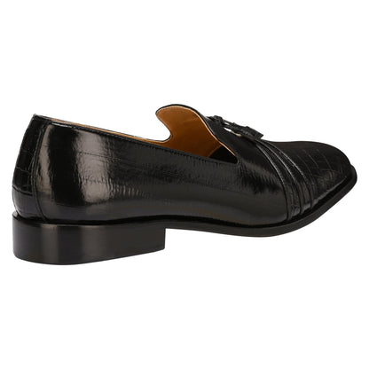 Reno Genuine Leather Slip-on Tassels Shoes for Men