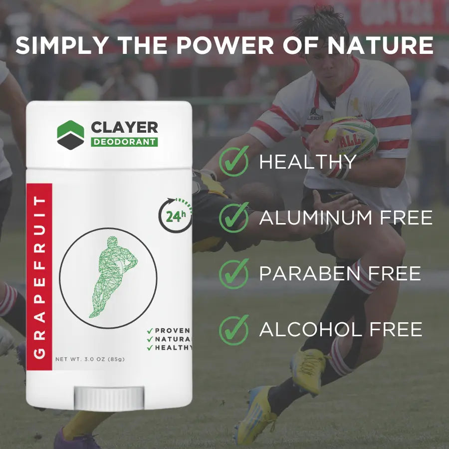 Natural Deodorant - Rugby - 2.75 OZ - Aluminum Free