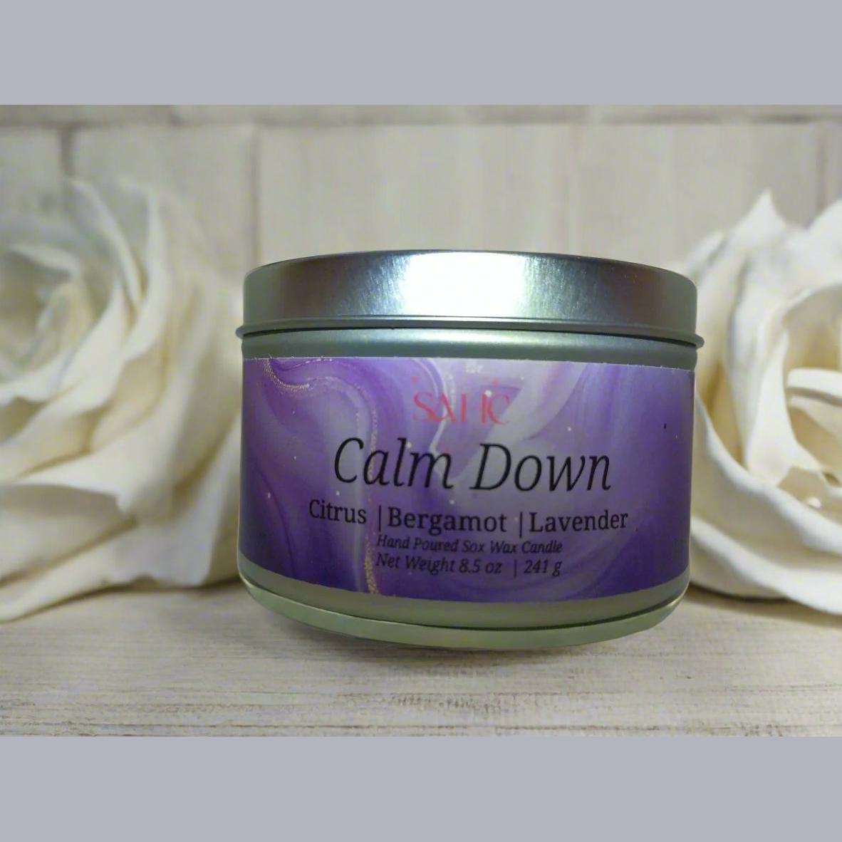 Calm Down Lavender Candle