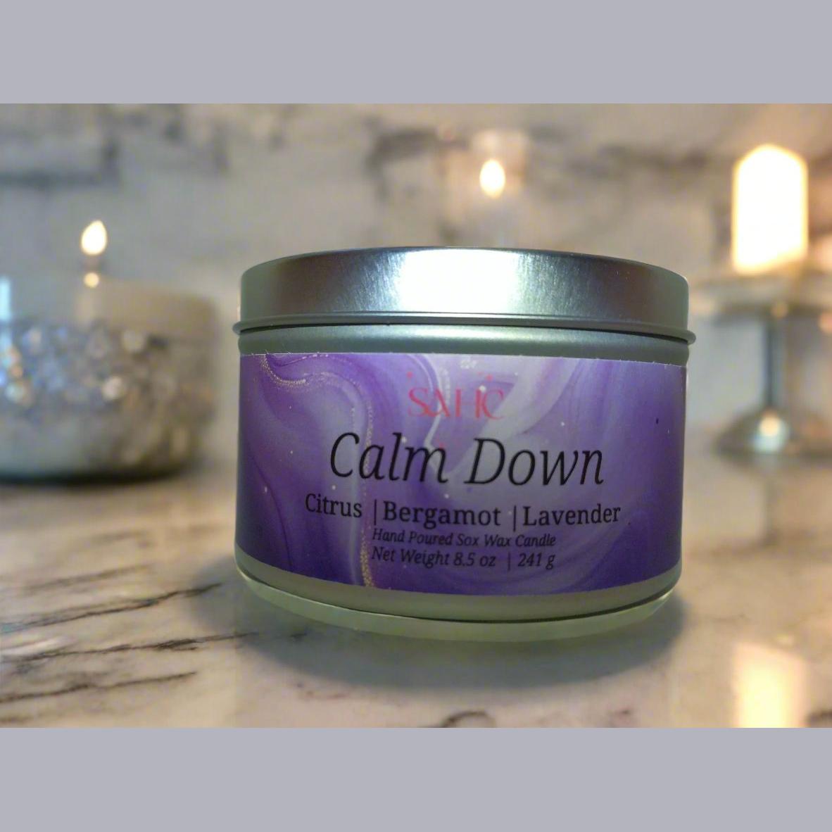 Calm Down Lavender Candle