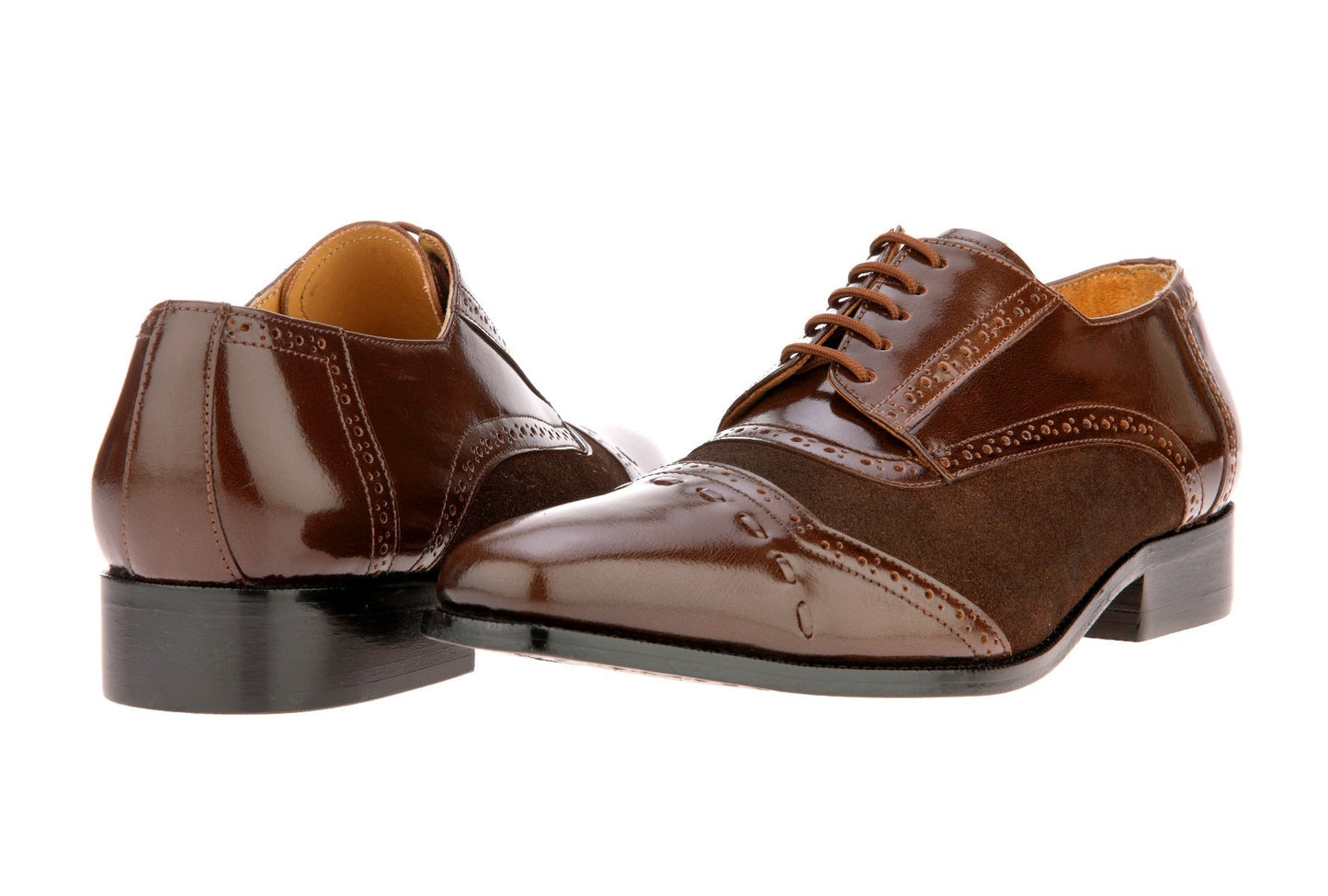 Sanft Leather Oxford Brogue Style Dress Shoes