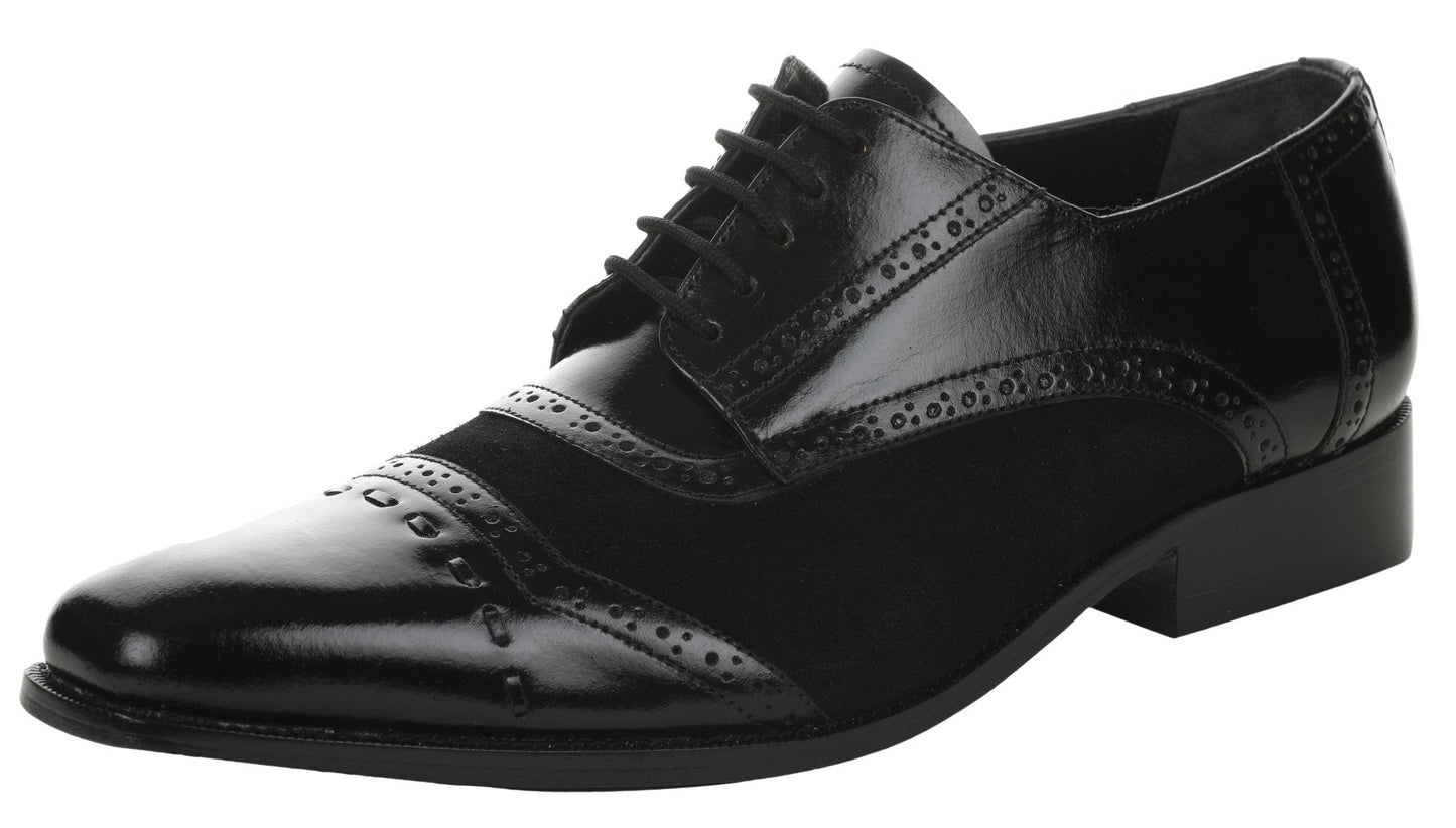 Sanft Leather Oxford Brogue Style Dress Shoes