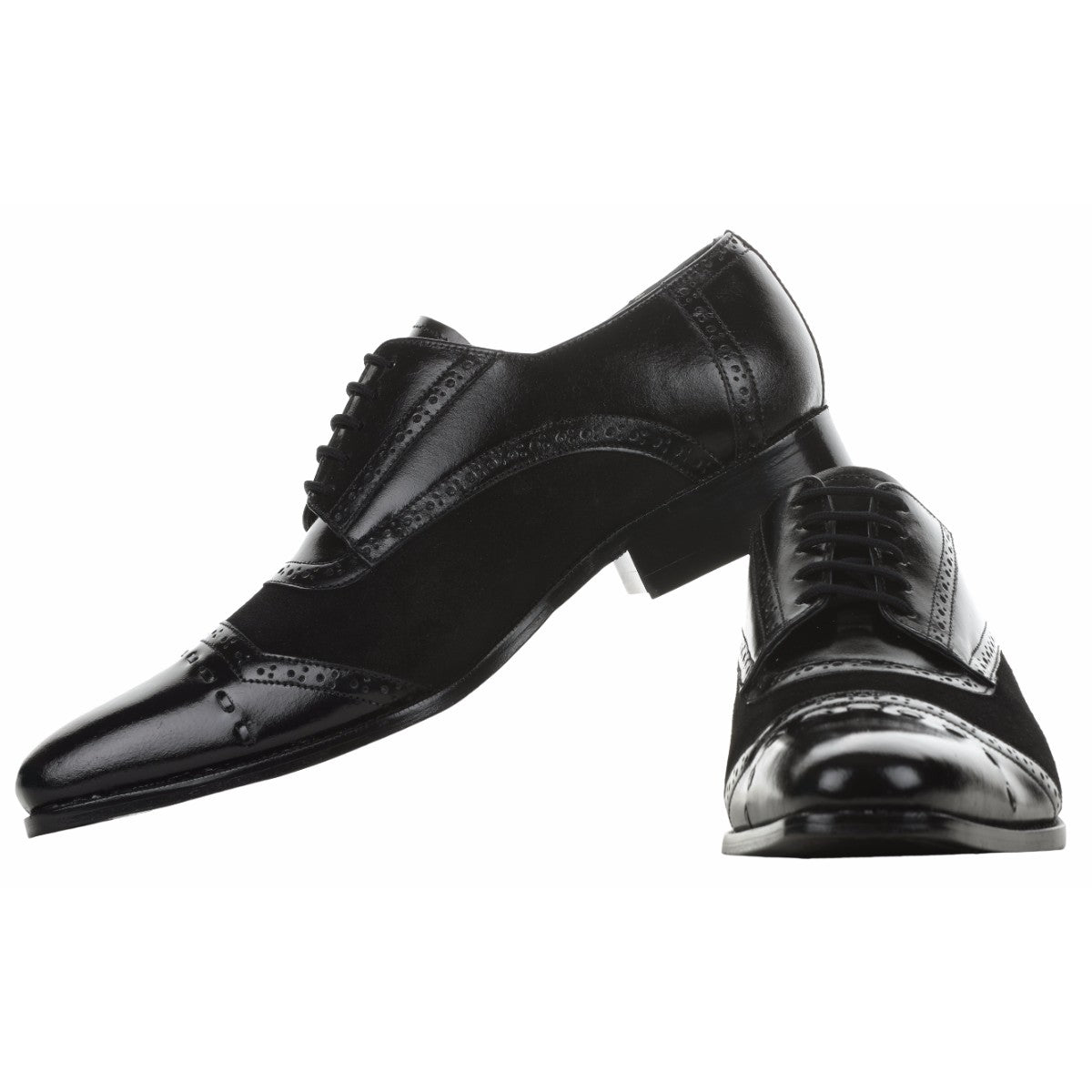 Sanft Leather Oxford Brogue Style Dress Shoes