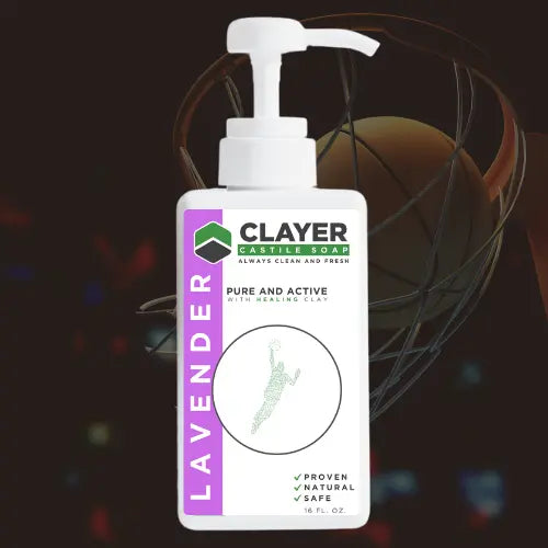 Organic Castile Soap - Basketball Players - 16 fl oz.