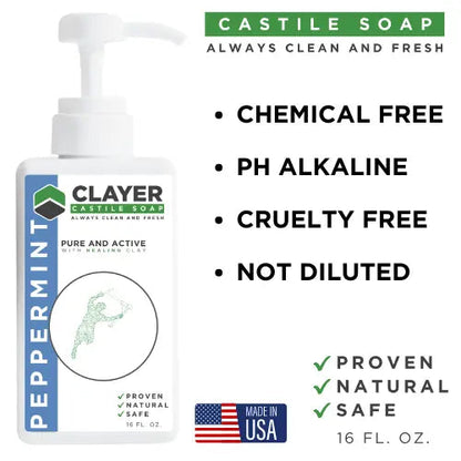 Organic Castile Soap - Scooter - 16 fl oz.