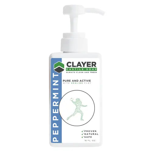 Organic Castile Soap - Football Players - 16 fl oz.