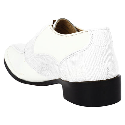 Senior Leather Oxford Style Kids Dress Shoes