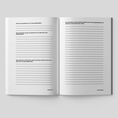 Share Your Story Grandpa - Guided Journal for Grandfathers