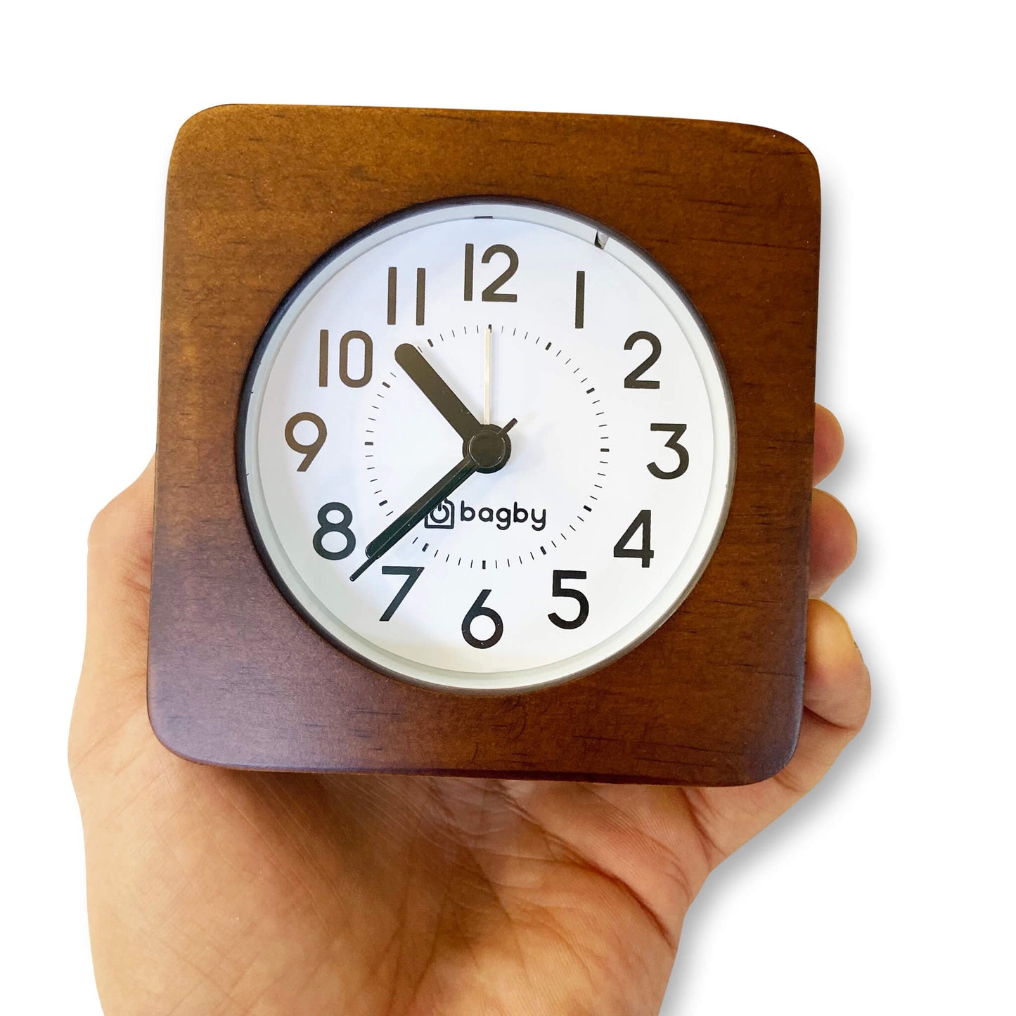 Bagby EMF-Free Classic Silent Analog Alarm Clock