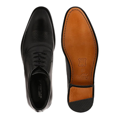 Snazzy Leather Oxford Style Dress Shoes