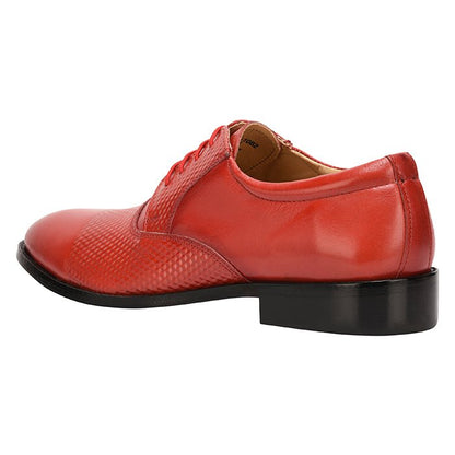 Snazzy Leather Oxford Style Dress Shoes