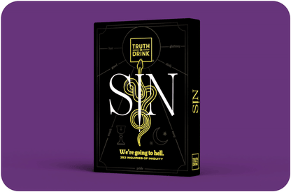 Truth or Drink: Sin | Guilty Pleasures Card Game by Cut