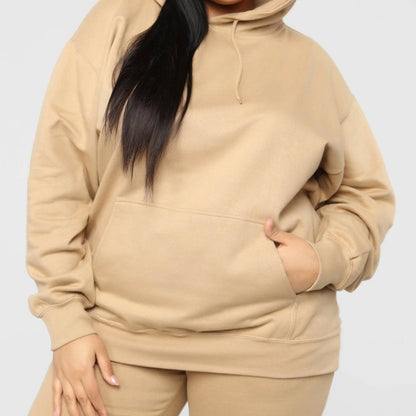 Tan Boyfriend Oversized Hoodie