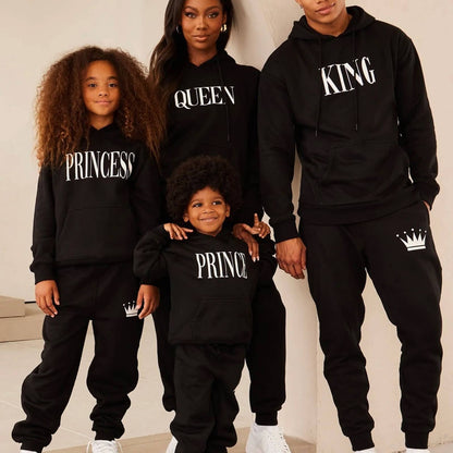 A Black Queen Oversized Sweatpants Jogger Custom Made by Passion of Essence