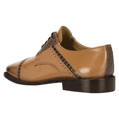 Swish Leather Oxford Style Dress Shoes for Kids