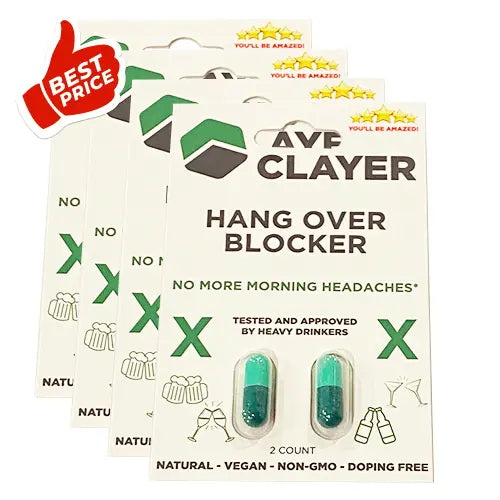 The Hang-Over Blocker - Party Pack 3+ 1 FREE