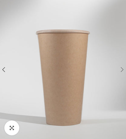 TreeFree Cups - Hot & Cold Beverages - 12oz, 16oz, 20oz - 1000ct - Compostable Certified