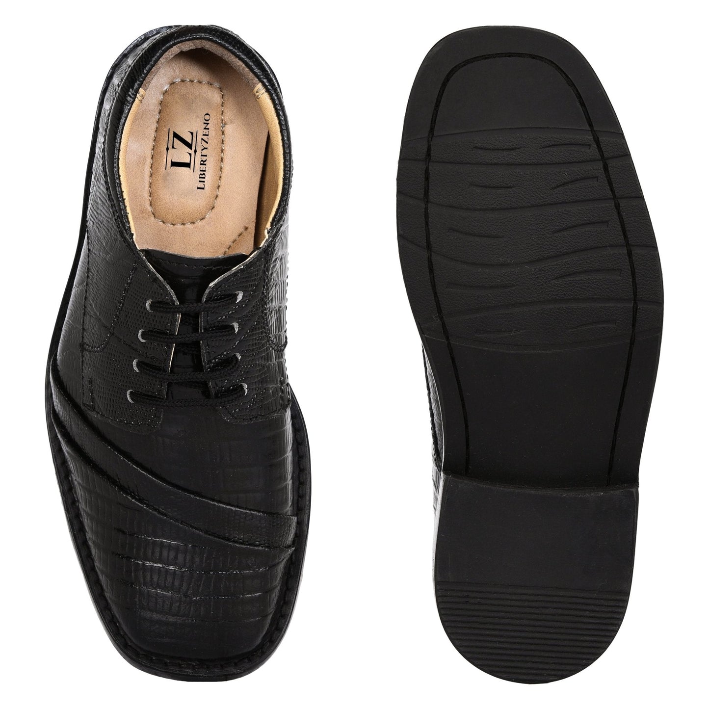 Trevor Leather Oxford Style Boys Dress Shoes