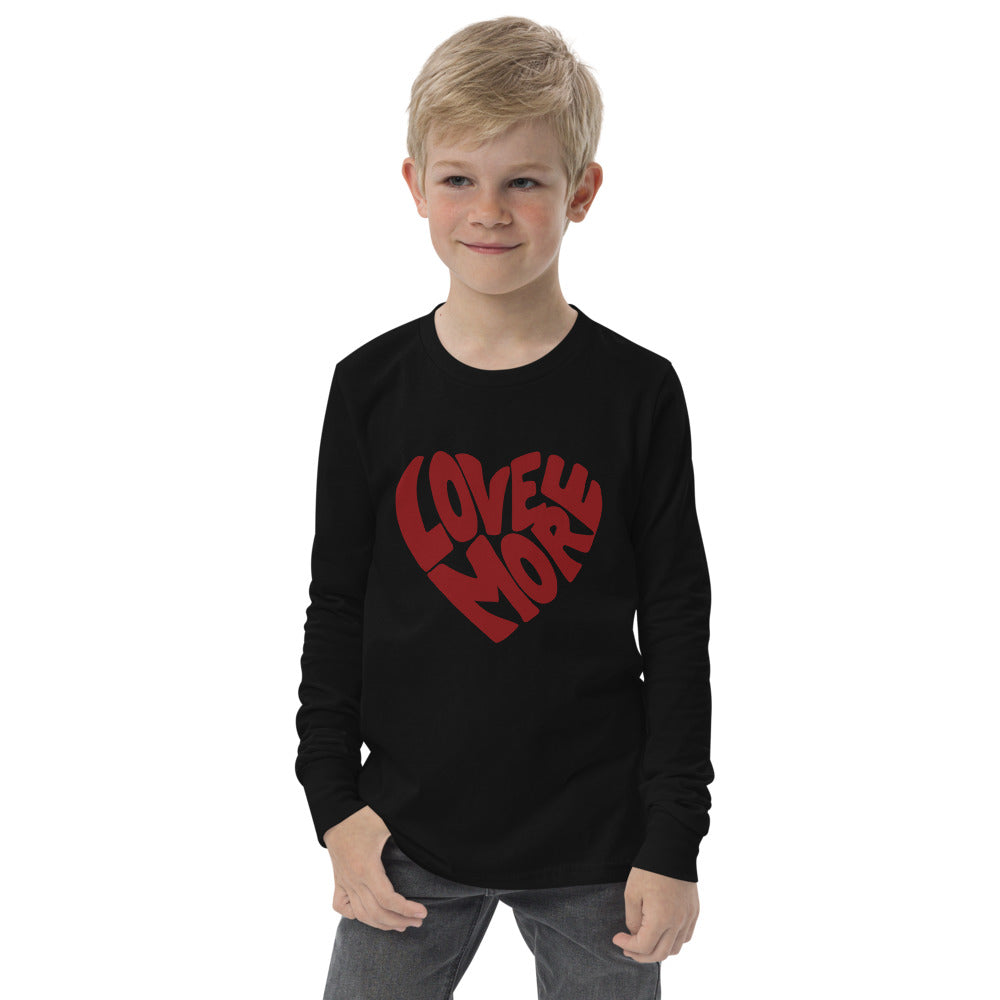 Love More Youth Long Sleeve Tee